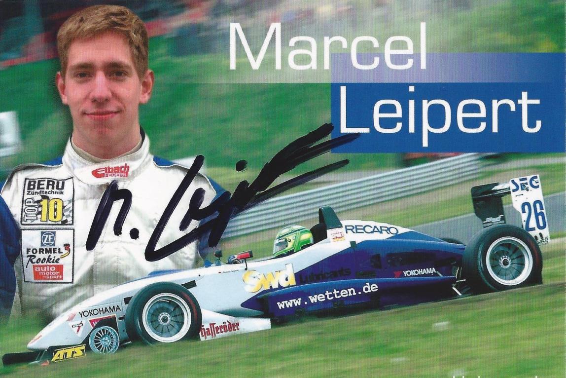 Autogramm Marcel Leipert Opel