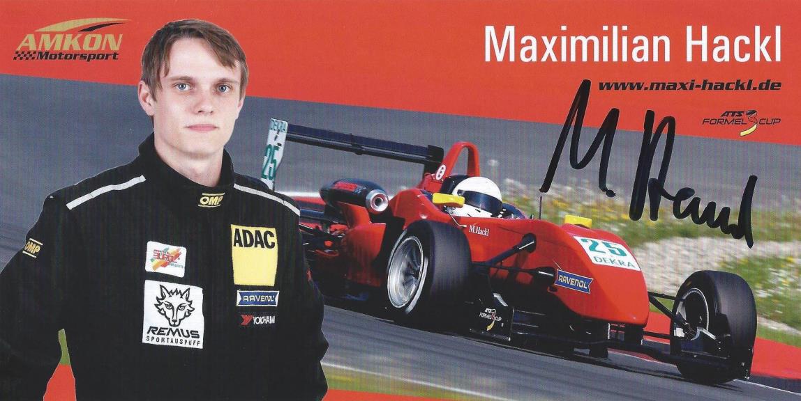 Autogramm Maximilian Hackl Opel
