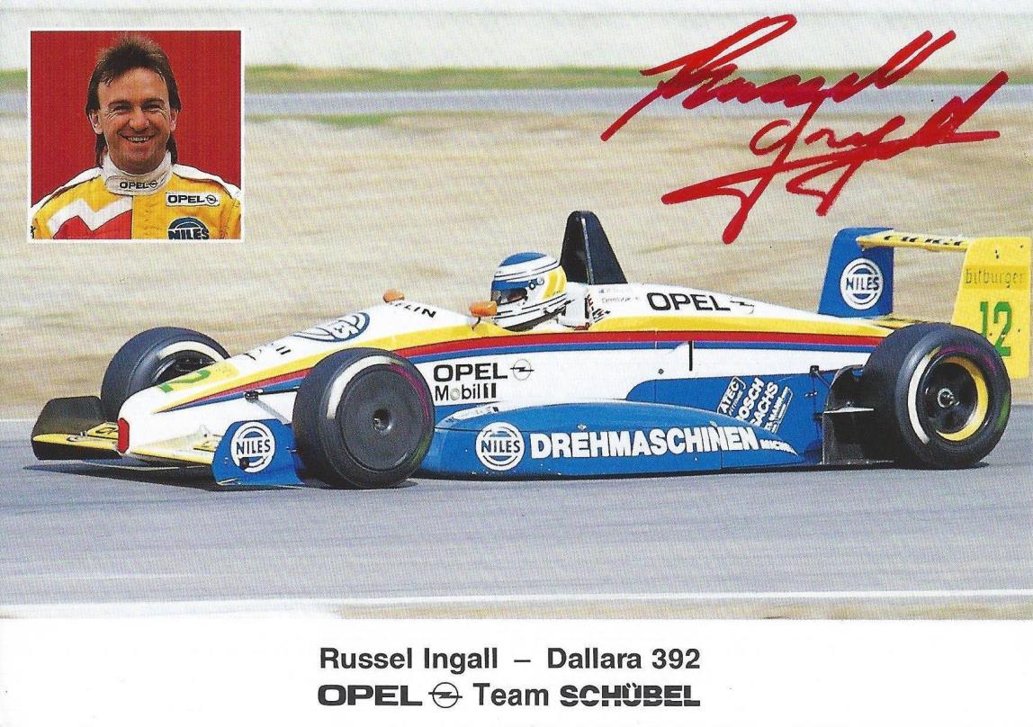 Autogramm Russell Ingall Opel