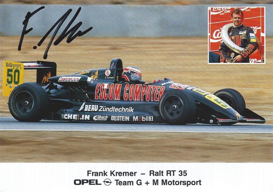 Autogramm Frank Kremer Opel