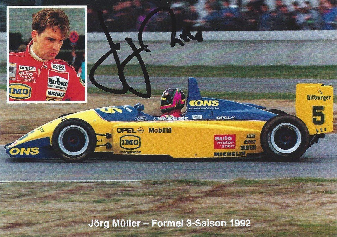 Autogramm Wolfgang Kaufmann Opel