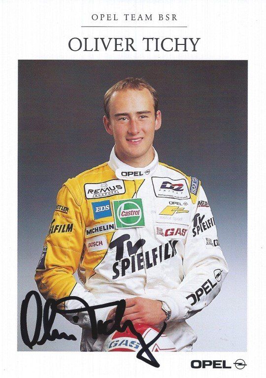 Autogramm Oliver Tichy Opel