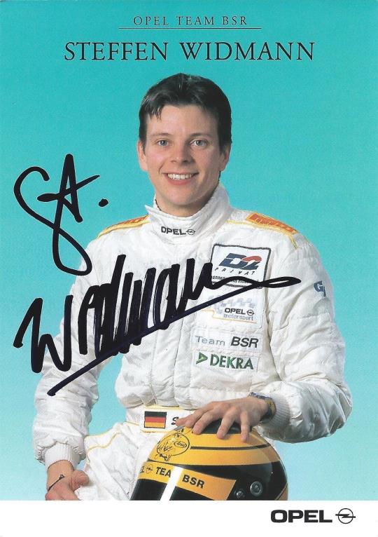 Autogramm Steffen Widmann Opel