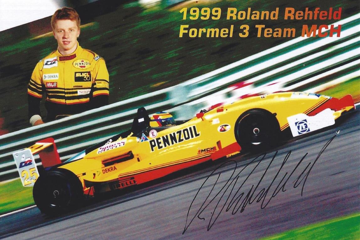 Autogramm Roland Rehfeld Opel