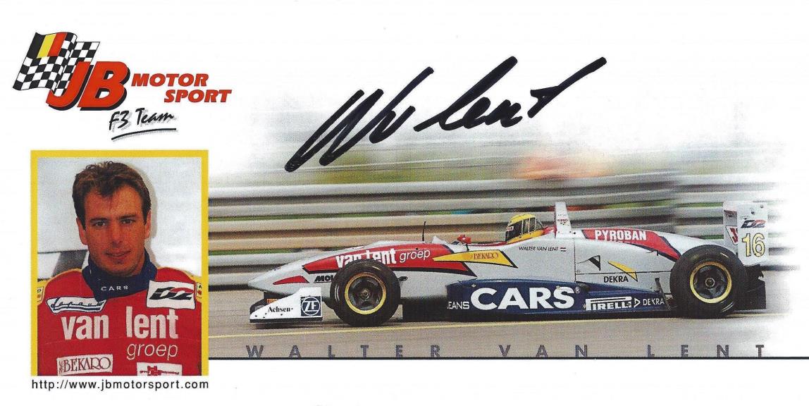 Autogramm Walter van Lent Opel