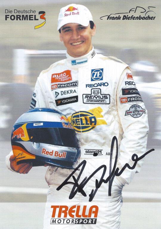 Autogramm Frank Diefenbacher Opel