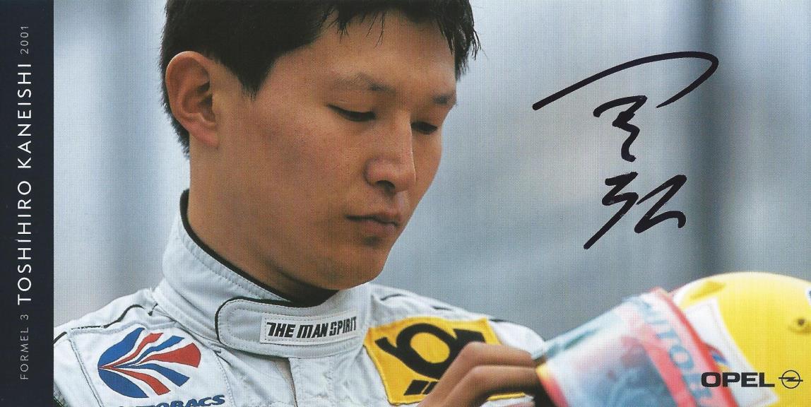 Autogramm Toshihiro Kaneishi Opel