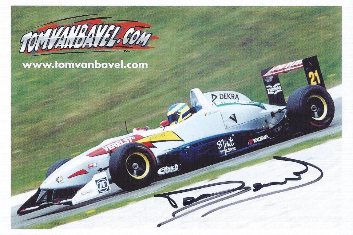 Autogramm Tom van Bavel Opel