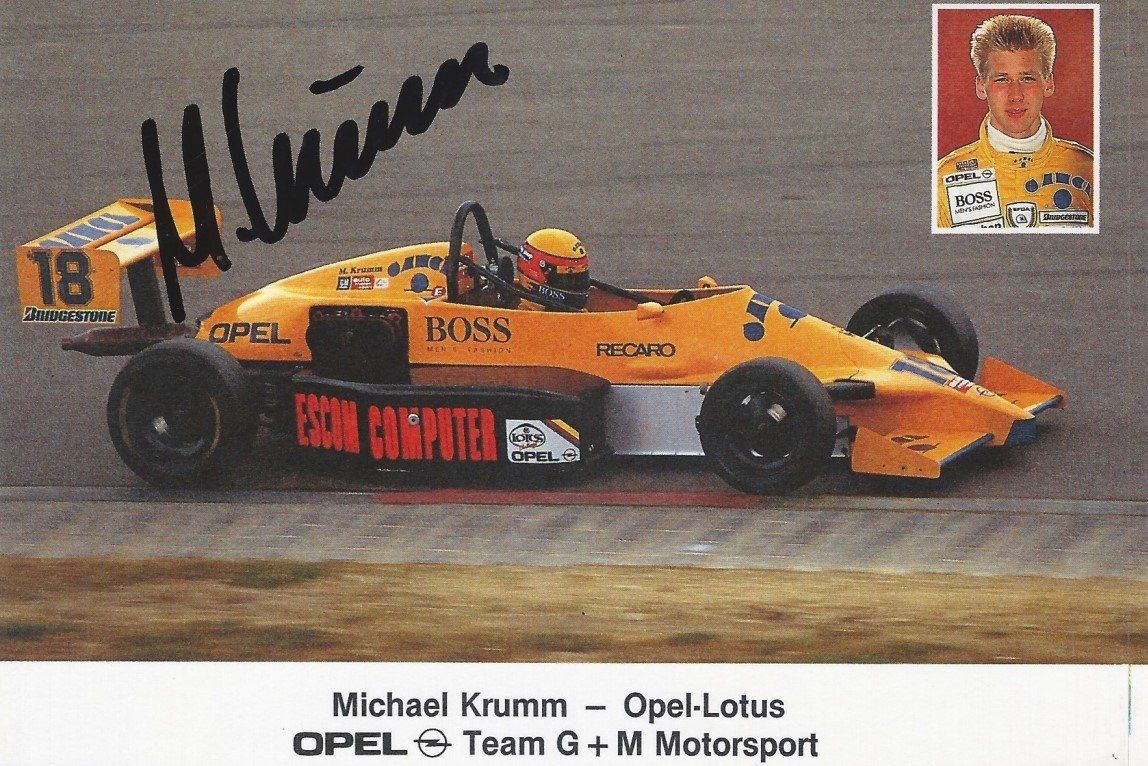 Autogramm Michael Krumm Opel