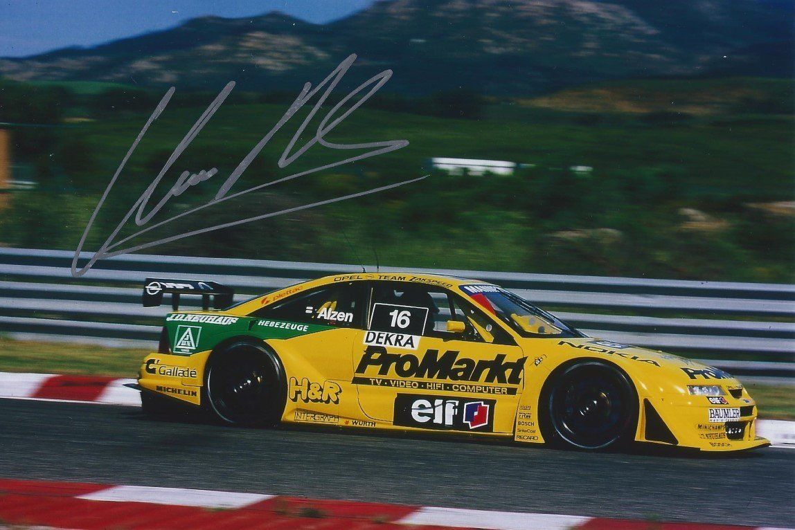Autogramm Uwe Alzen Opel