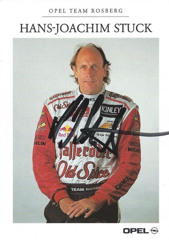 Autogramm Hans-Joachim Stuck Opel