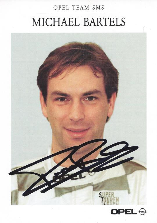 Autogramm Michael Bartels Opel
