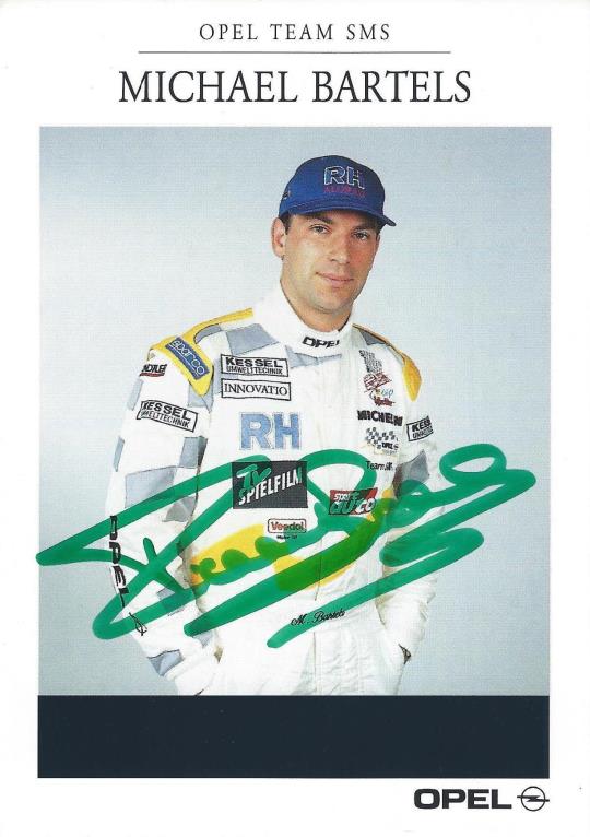 Autogramm Michael Bartels Opel