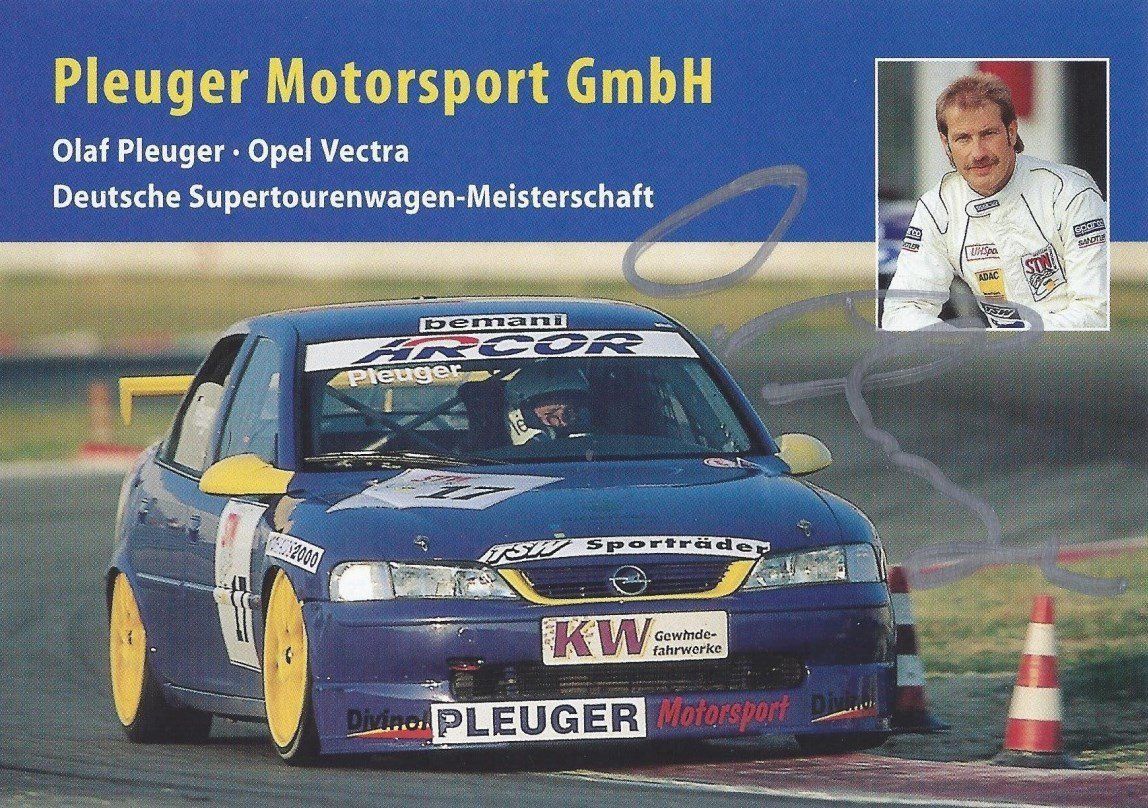 Autogramm Olaf Pleuger Opel