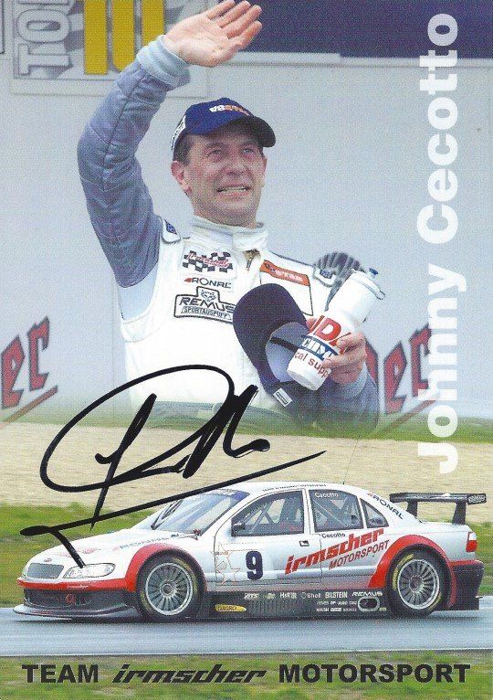 Autogramm Johnny Cecotto Opel