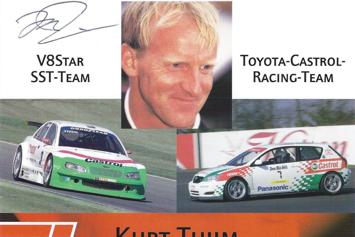 Autogramm Kurt Thiim Opel