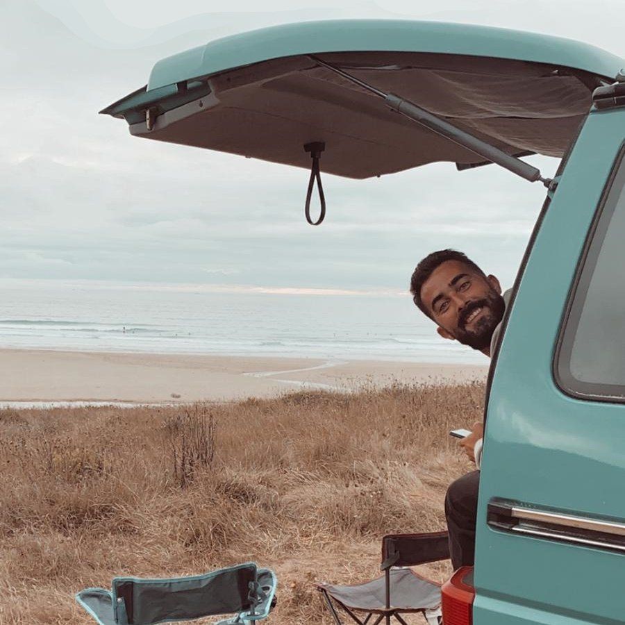 VW T4 smiling guy