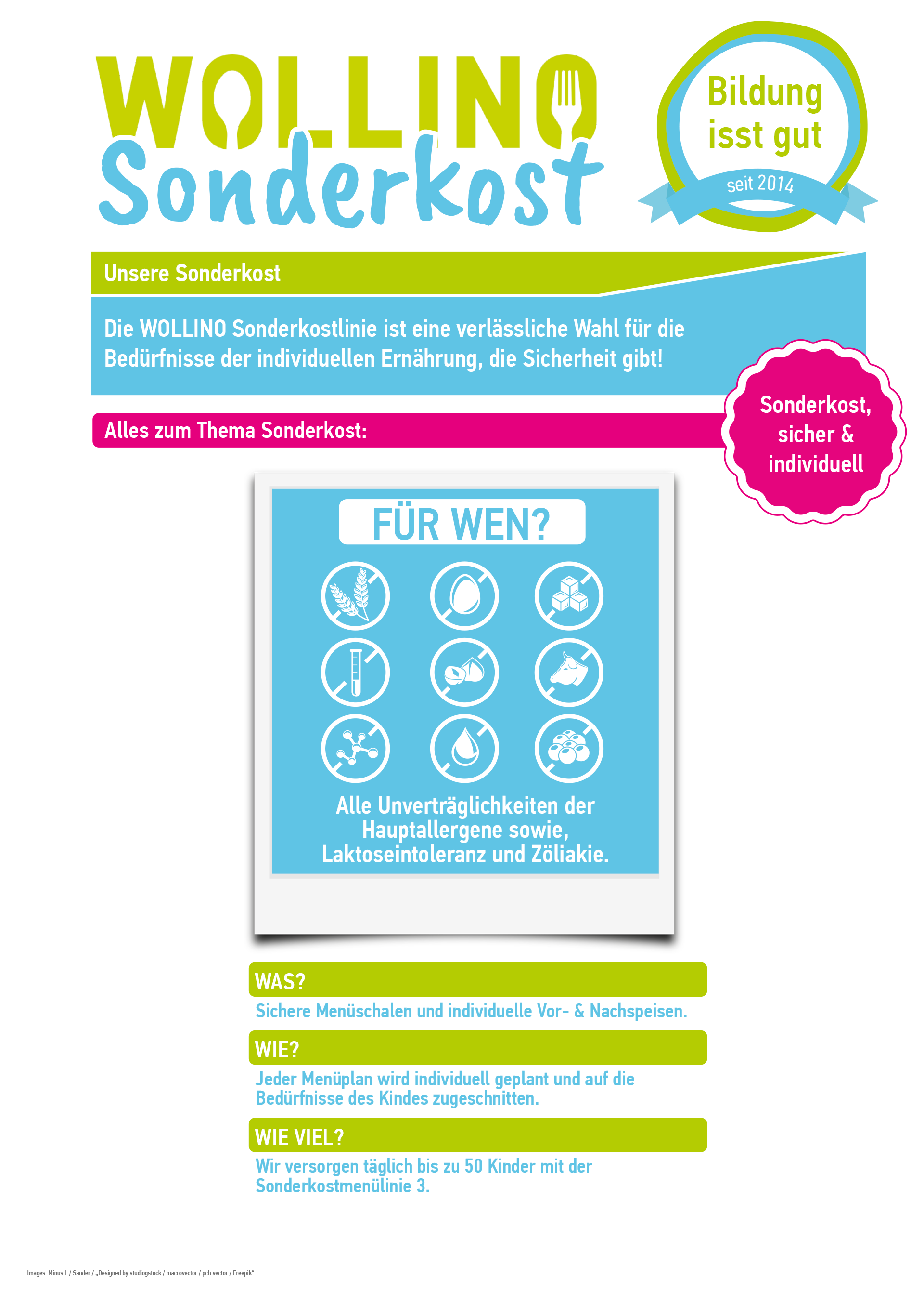 Informationen über unsere Sonderkost. Informationen über unsere Sonderkost.