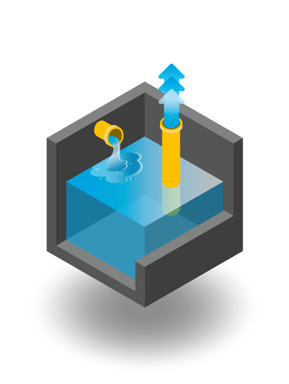 Equipement de stockage de l'eau pour réutilisation équipement de stockage de l'eau pour réutilisation
