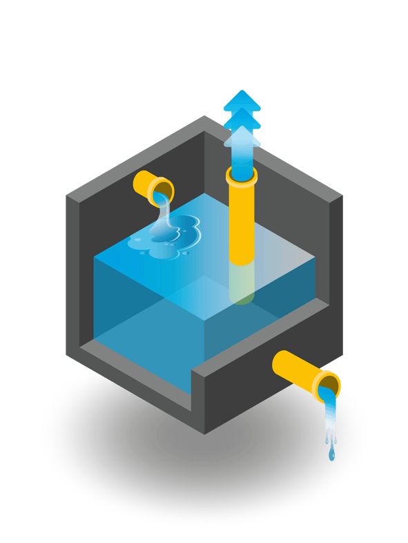 Equipement de stockage de l'eau pour réutilisation et régulation équipement de stockage de l'eau pour réutilisation et régulation