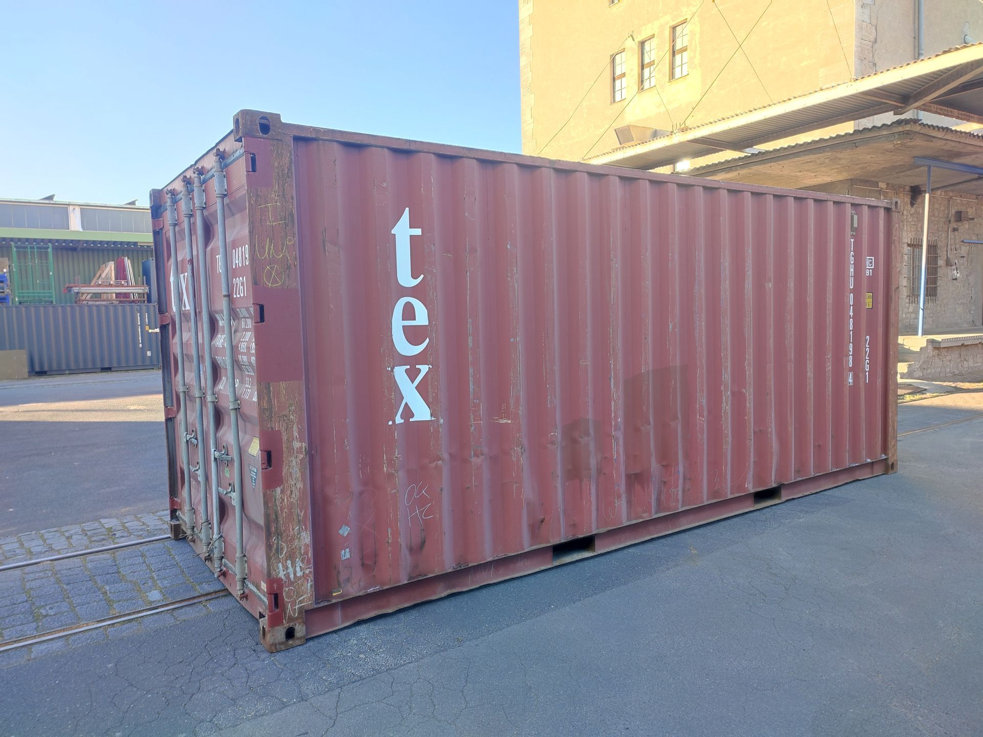 20 Fuß gebrauchter Seecontainer Würzburg kaufen