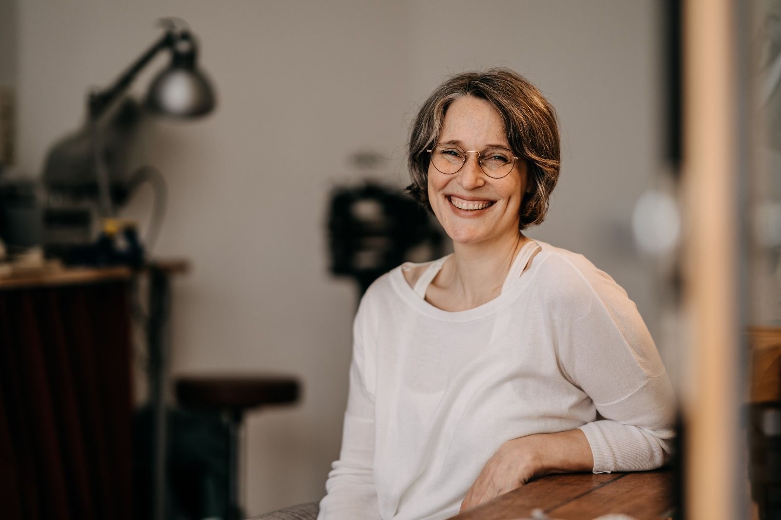 Nadja Naber-Spendel im Atelier