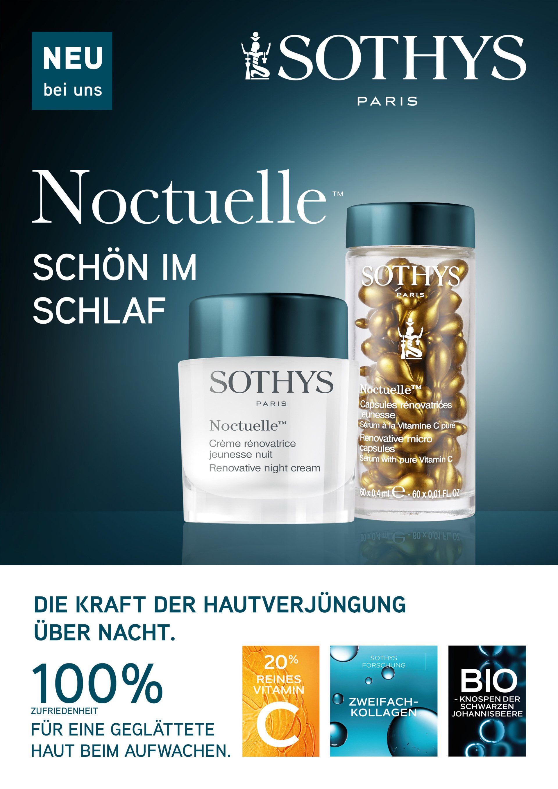 Schön am Rhein Kosmetik Düsseldorf Gesichtspflege Sothys Nachtpflege