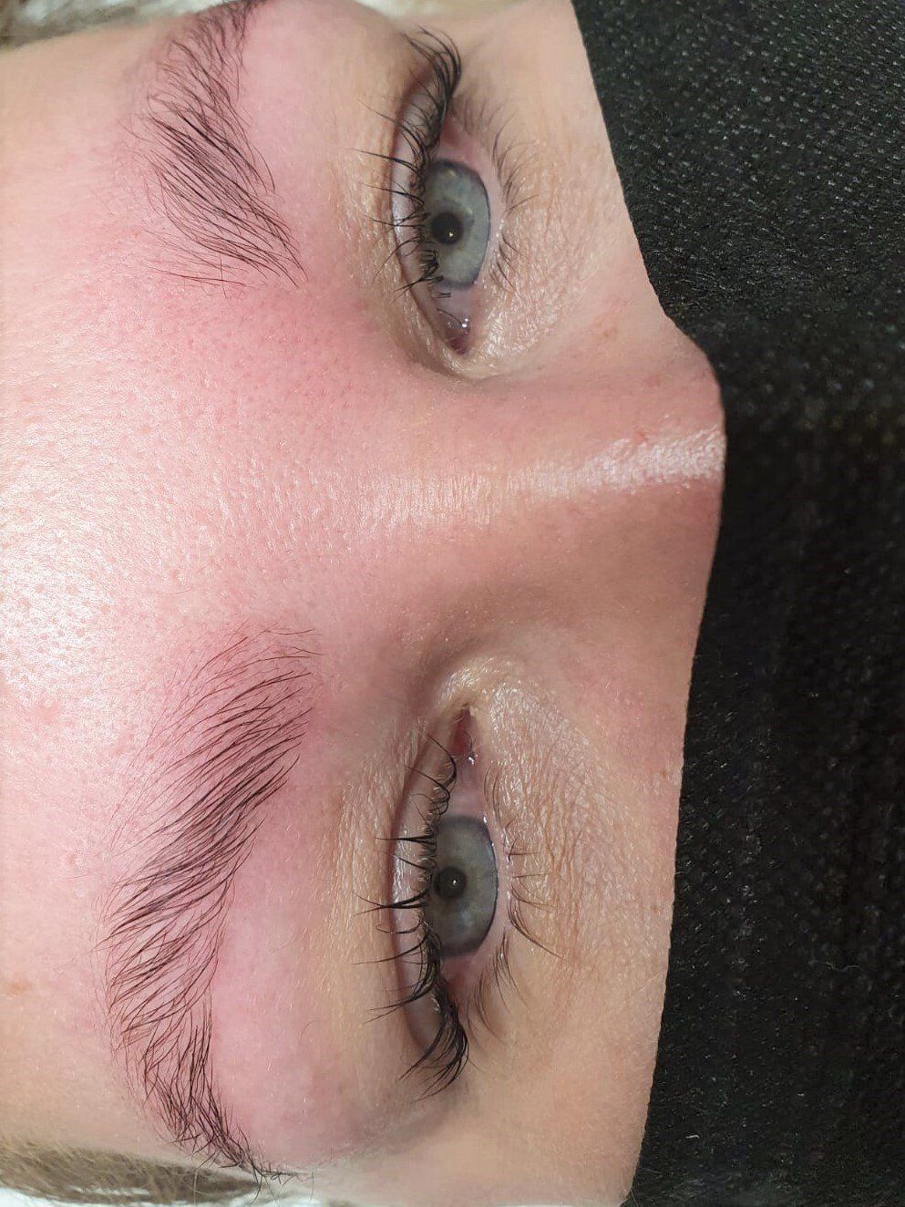 Wimpernlifting, Lashlifting, Lashlift nachher