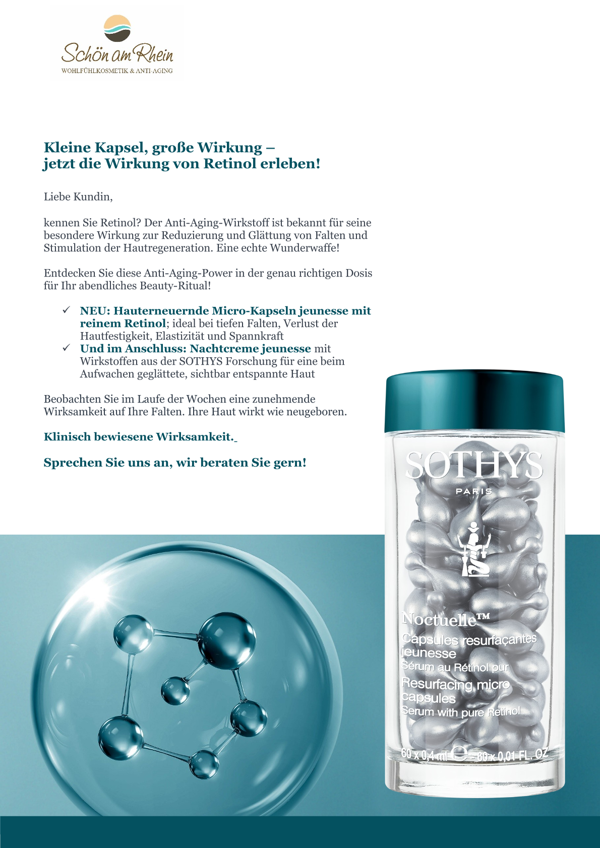 Sothys, Schön am Rhein, Anti-Aging, Retinol