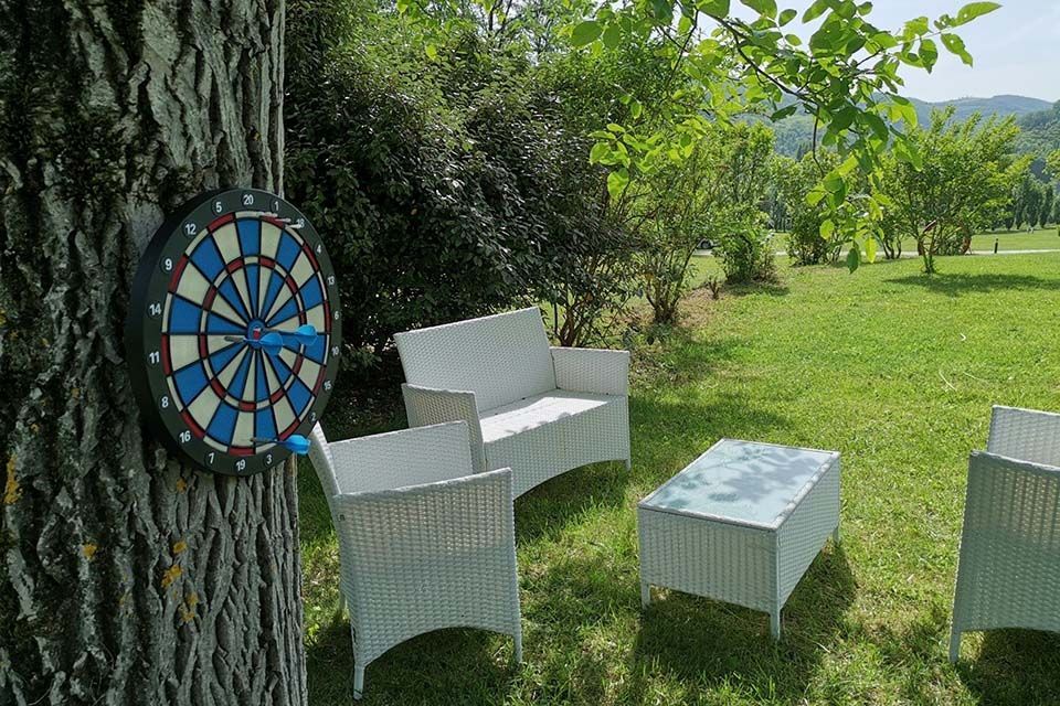 Area per il gioco delle freccette