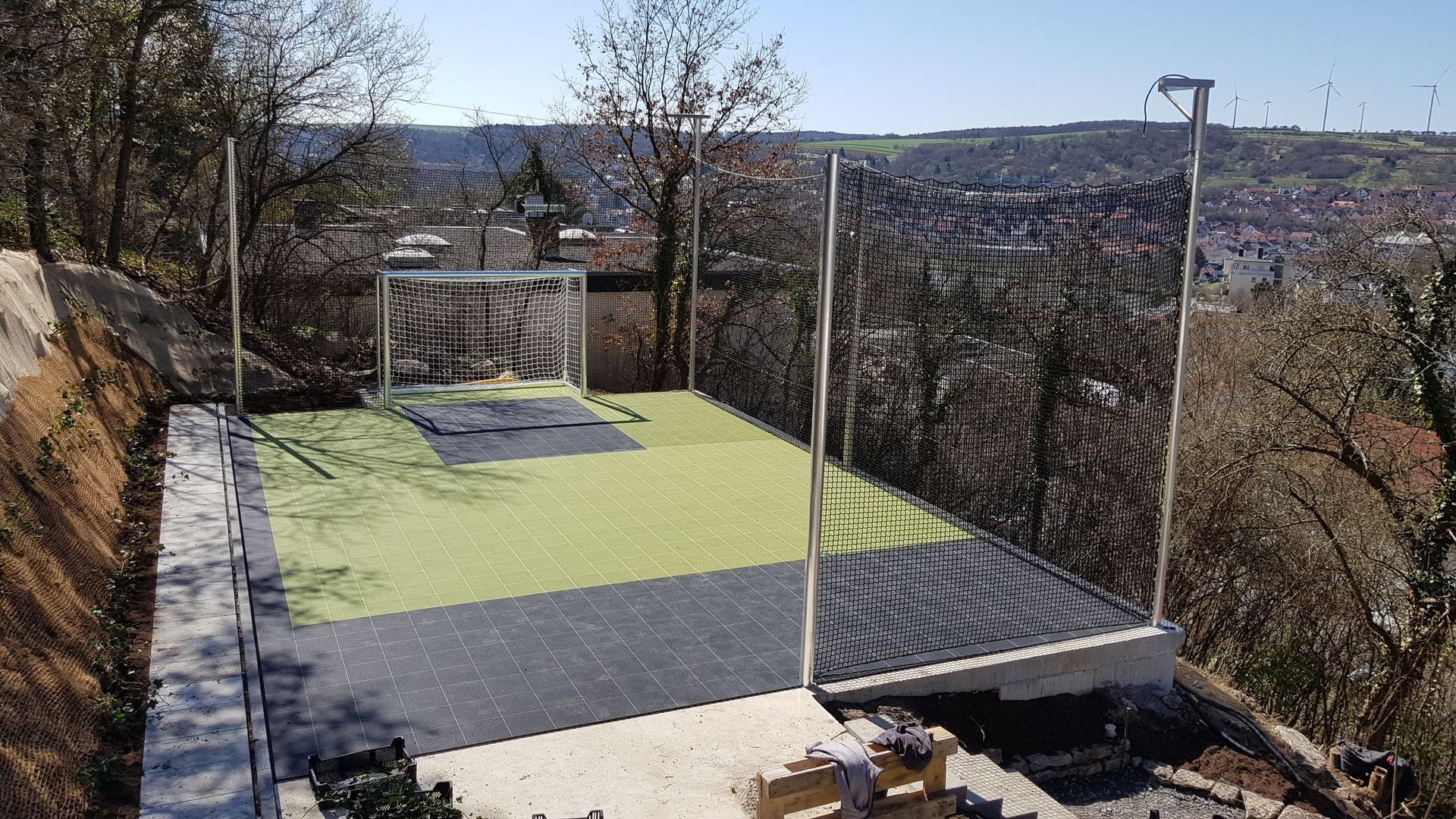 Beispiel eines SAM-Sporcourts