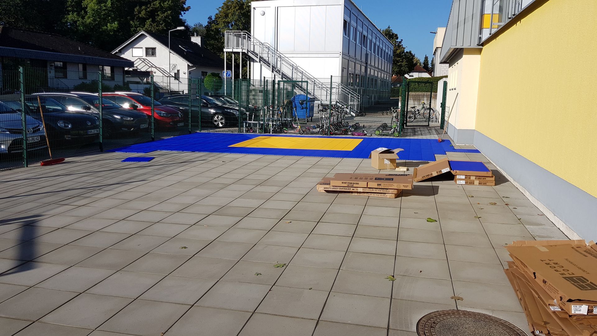 Beispiel eines SAM-Sporcourts