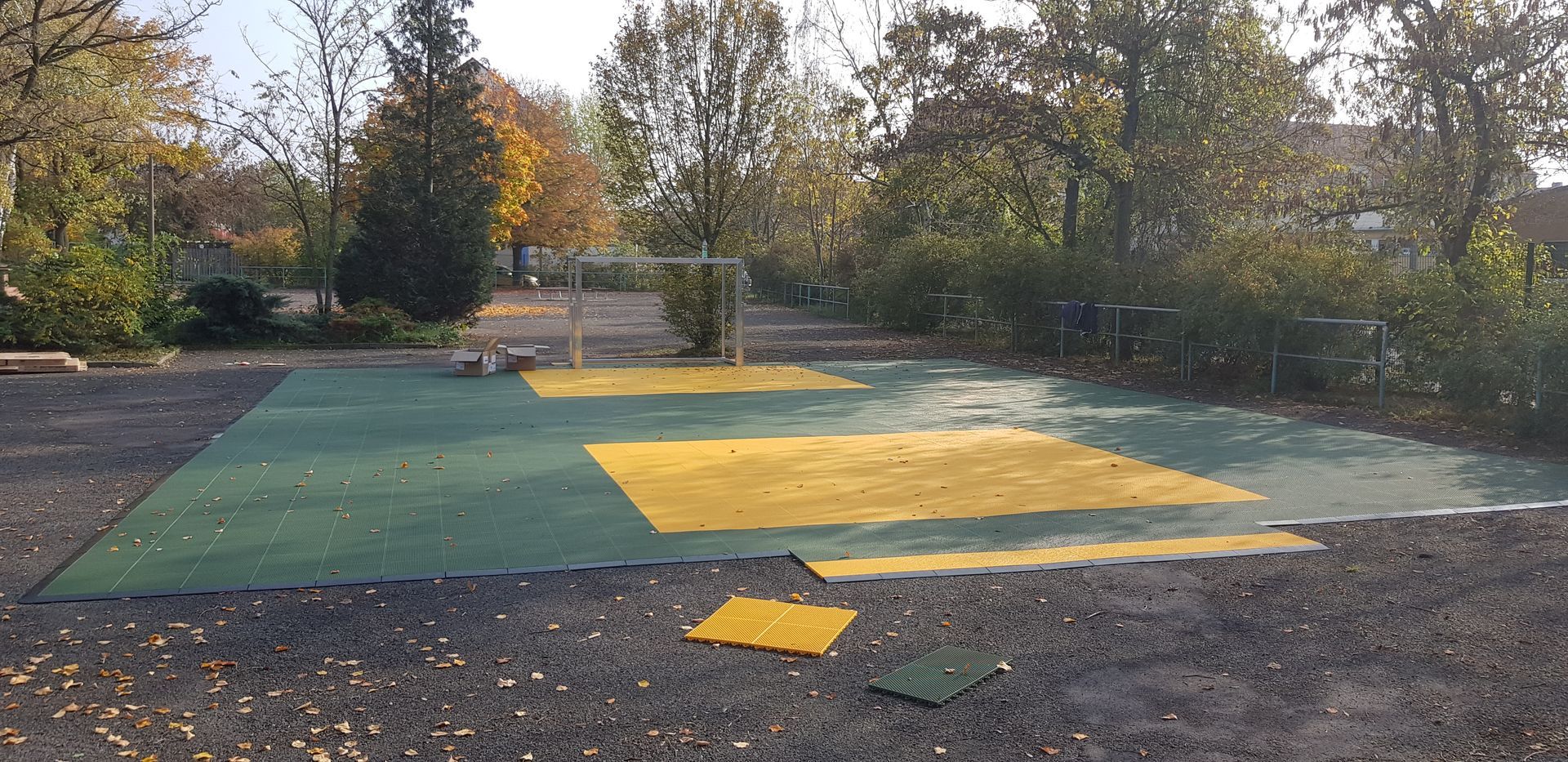 Beispiel eines SAM-Sporcourts