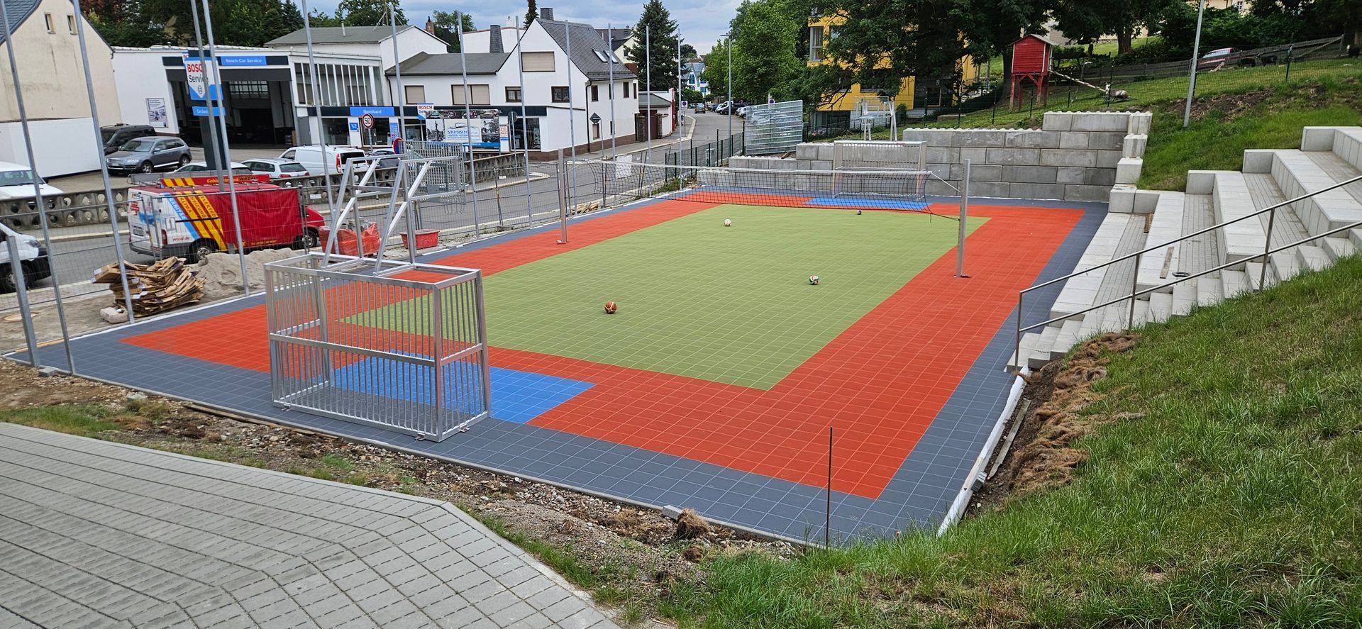 Beispiel eines SAM-Sporcourts