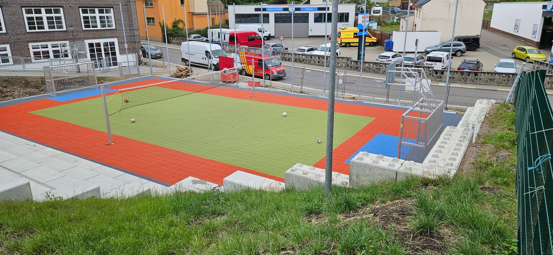 Beispiel eines SAM-Sporcourts