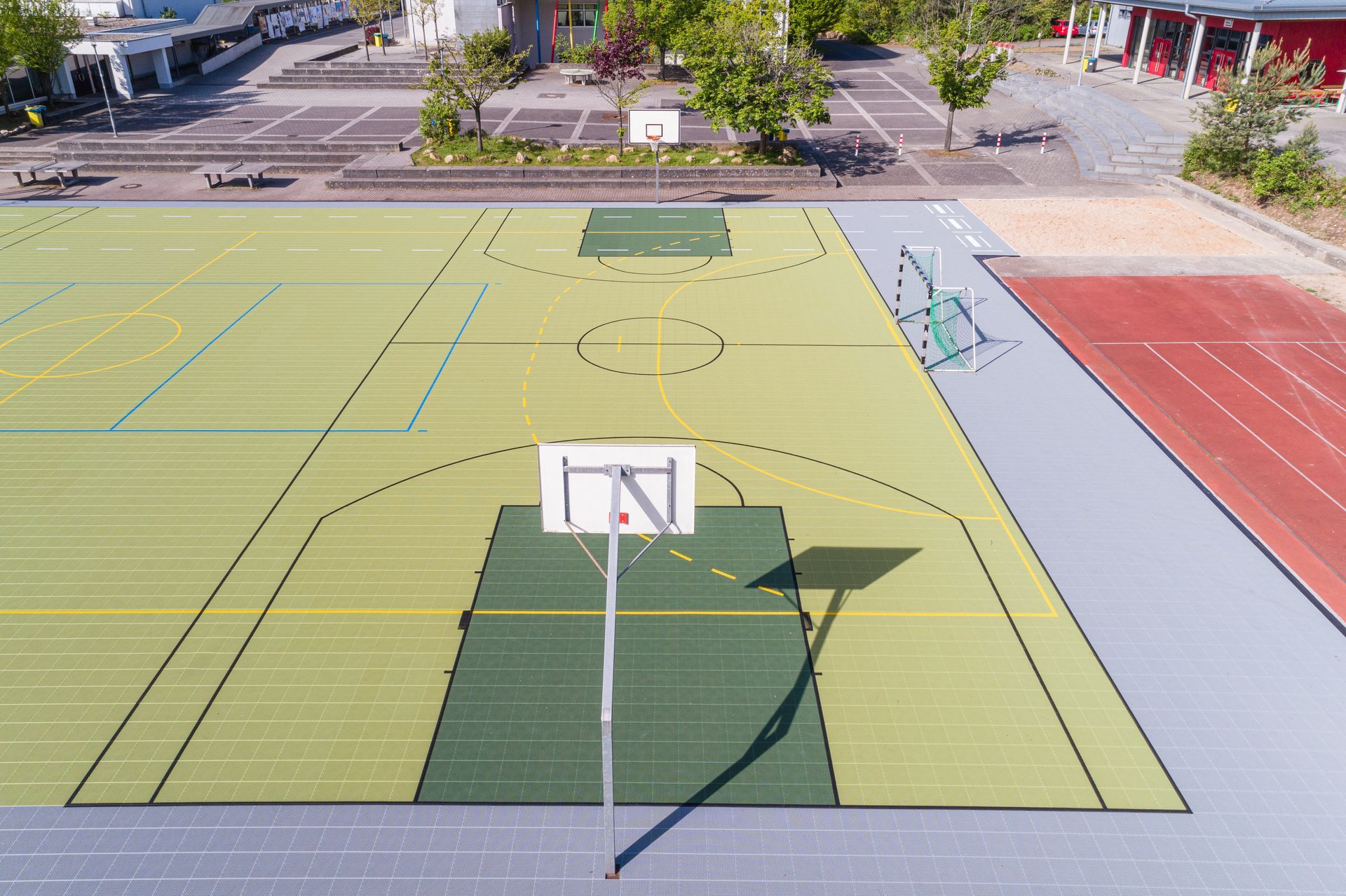 Beispiel eines SAM-Sporcourts