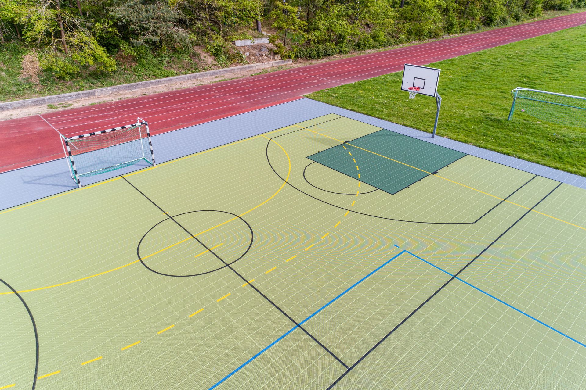 Beispiel eines SAM-Sporcourts