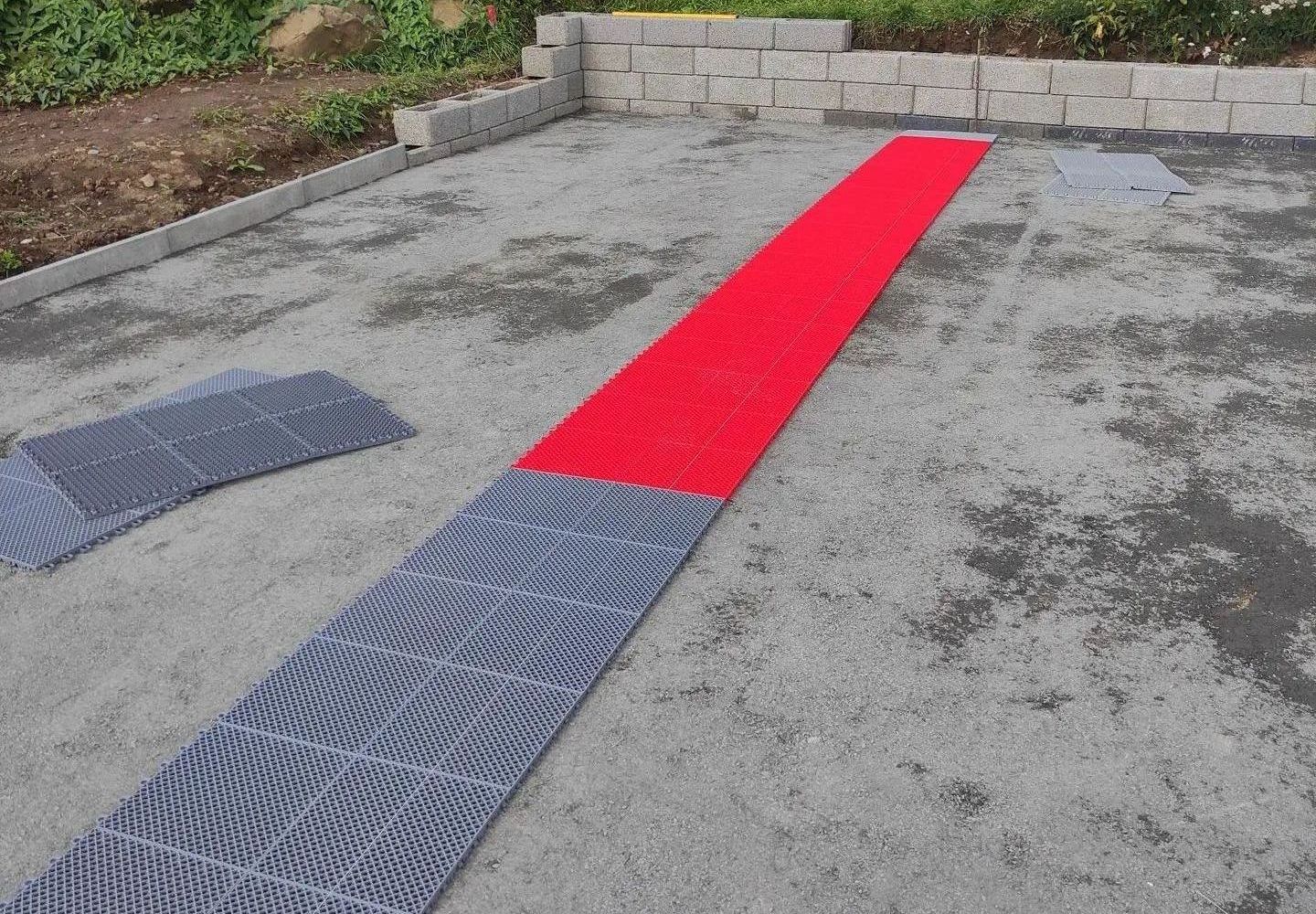 Beispiel eines SAM-Sporcourts