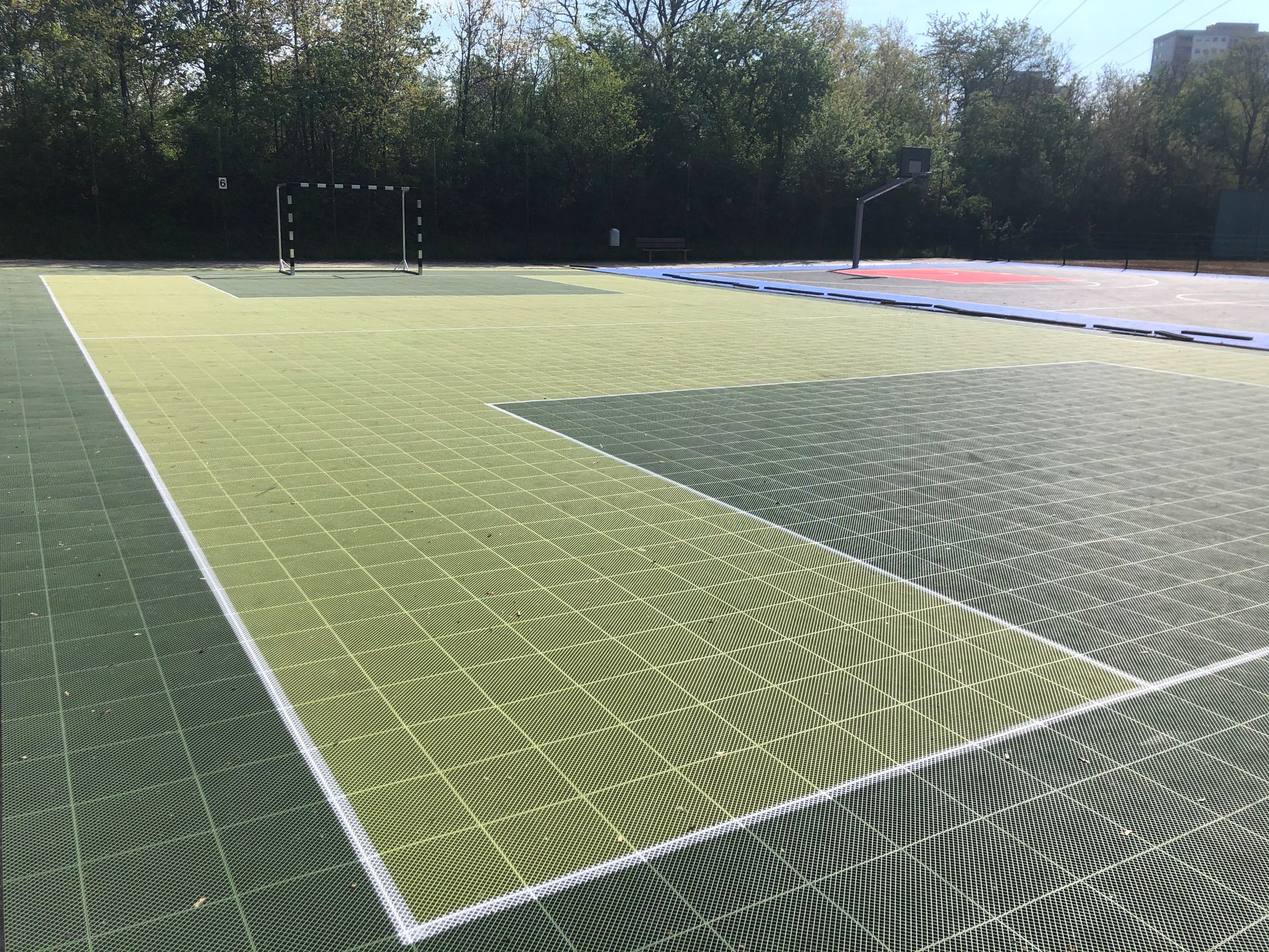 Beispiel eines SAM-Sporcourts