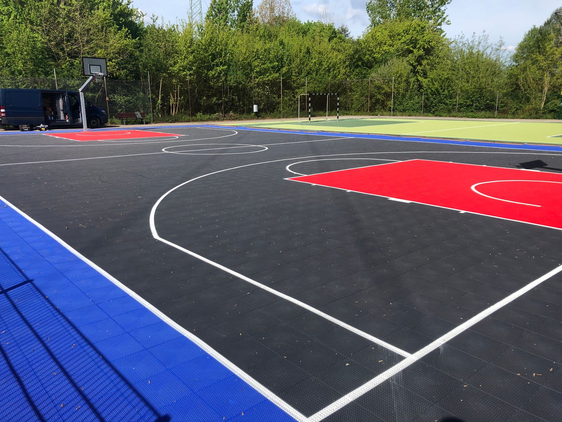 Beispiel eines SAM-Sporcourts