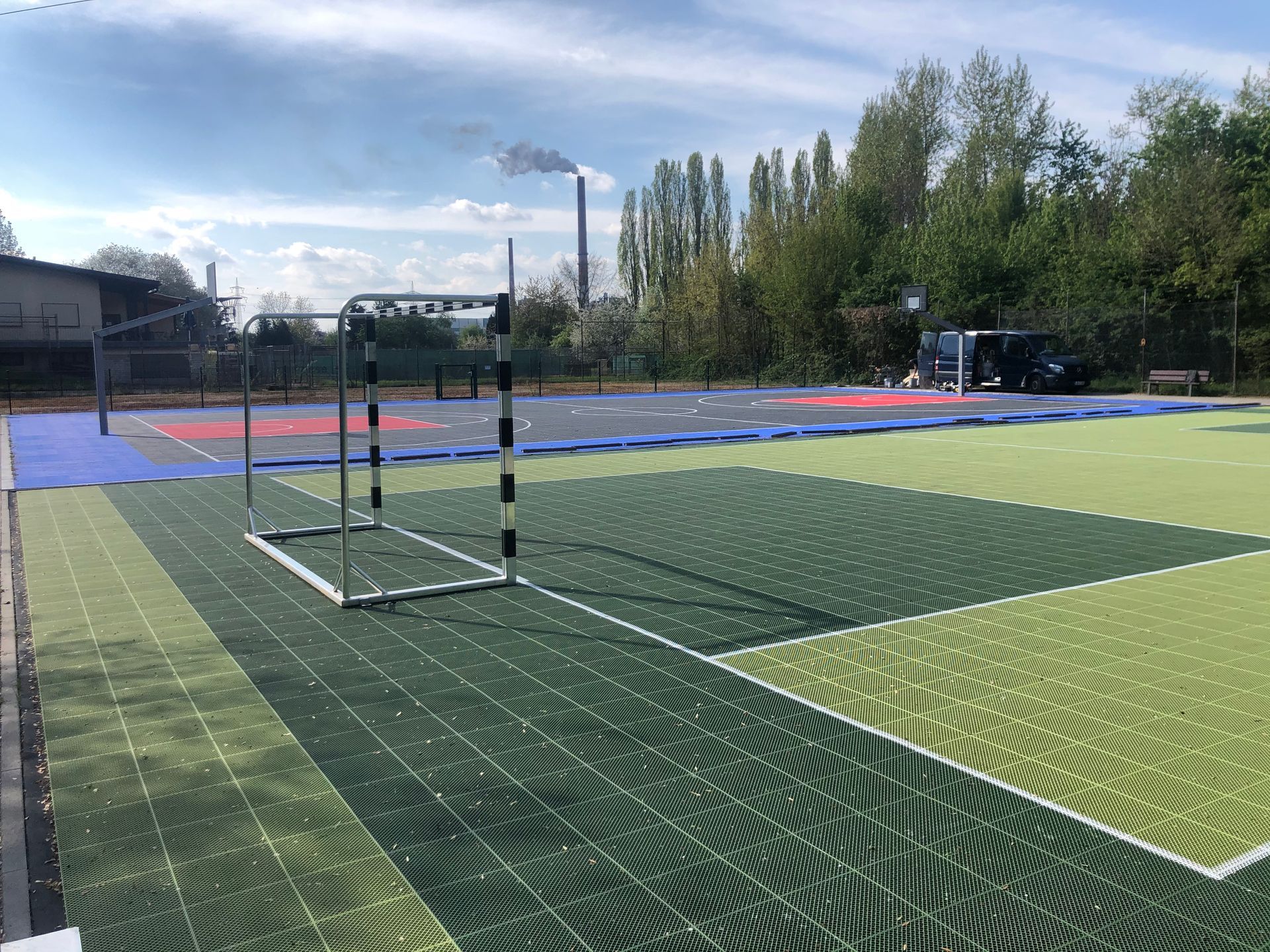 Beispiel eines SAM-Sporcourts