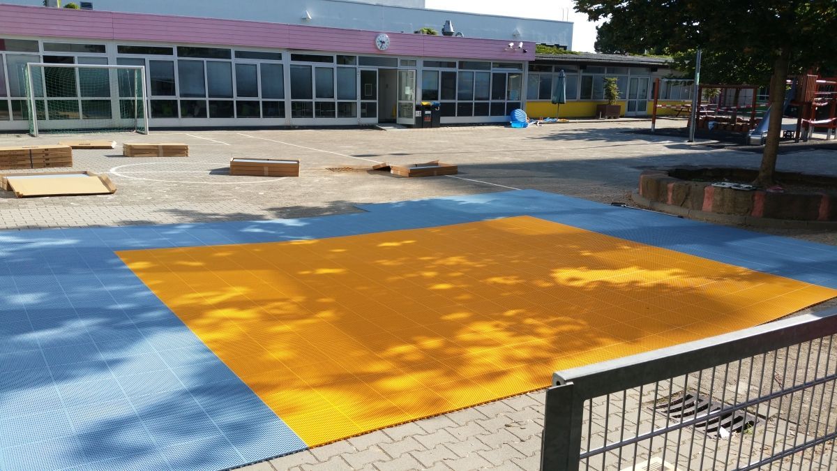 Beispiel eines SAM-Sporcourts