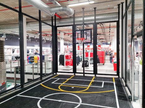 Beispiel eines SAM-Sporcourts