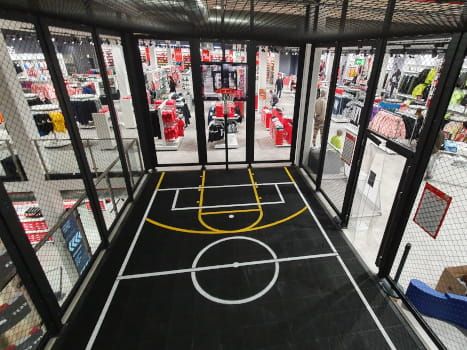 Beispiel eines SAM-Sporcourts