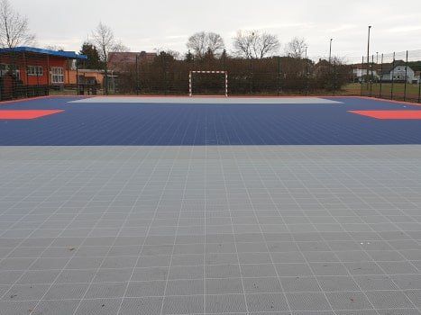 Beispiel eines SAM-Sporcourts