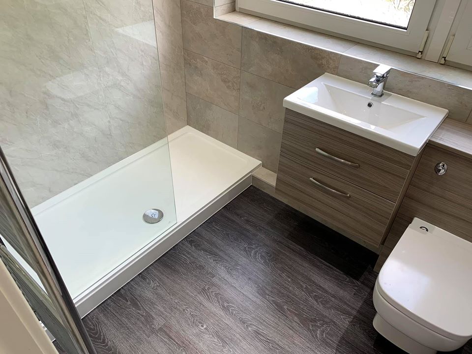 Bathroom supplied and installed in Littleborough, Rochdale