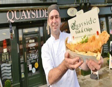 Quayside Whitby Quayside Whitby, Fish & Chips