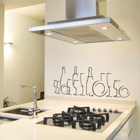 Vinilo pared cocina