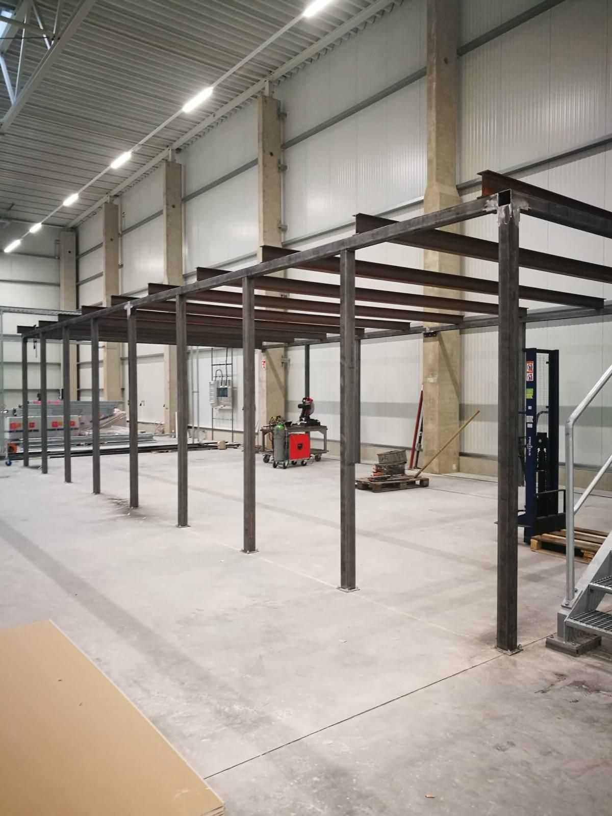 Eine Metallkonstuktion