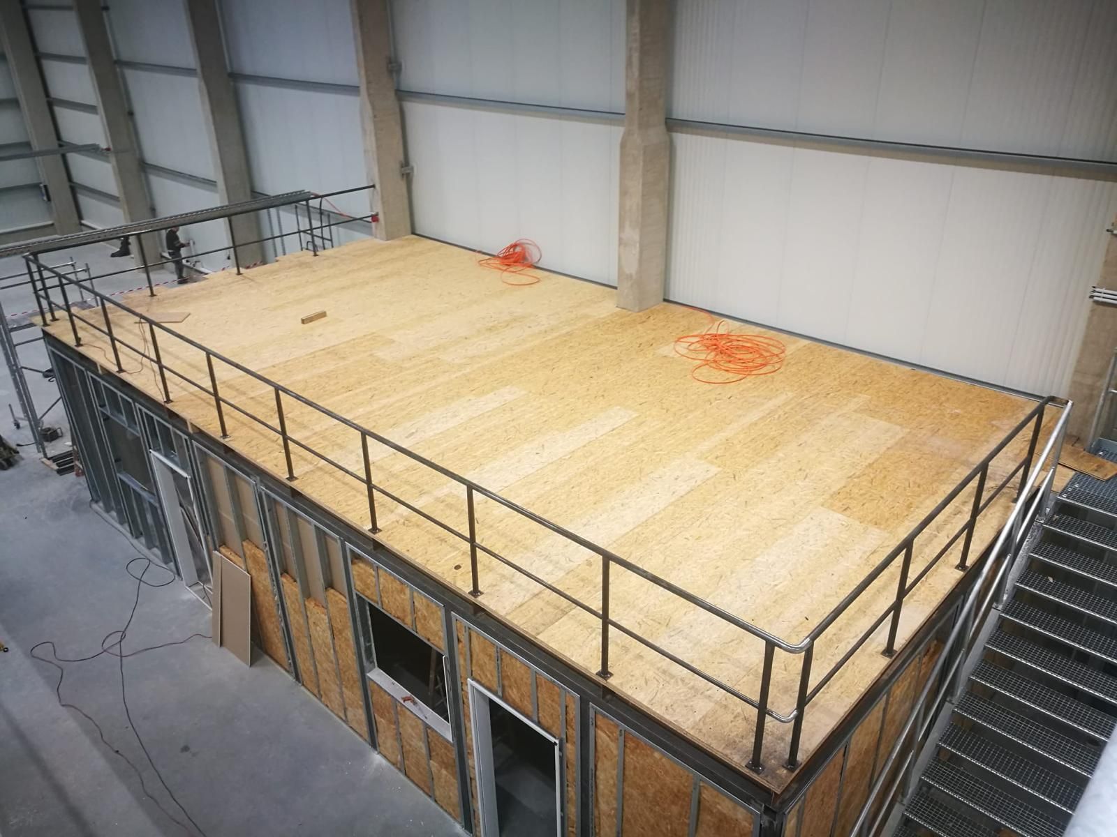 Eine Metallkonstuktion